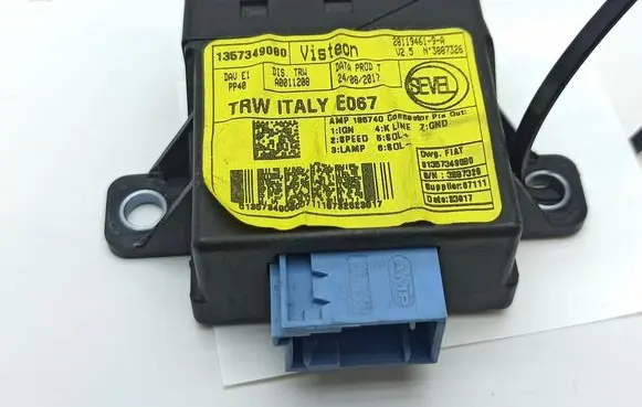 Fiat Ducato Steering rack control module 1357349080