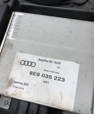 Audi A4 S4 B7 8E 8H Subwoofer speaker 8E903538203S 1145143 4913410304