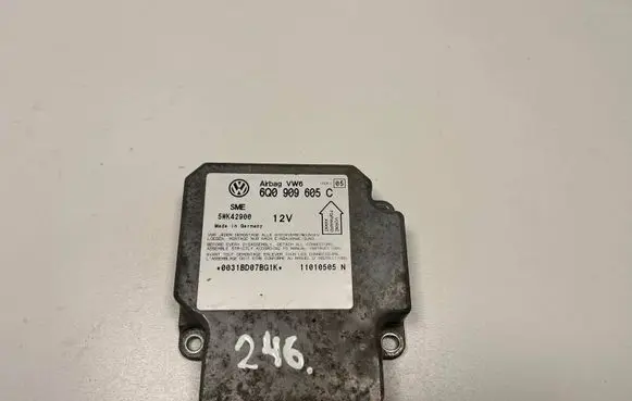 Volkswagen PASSAT B5.5 Airbag control unit/module 6Q0909605C 11010505N 5WK42900