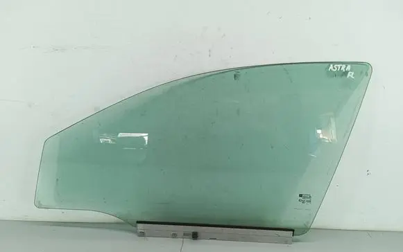 Opel Astra H Front door window glass four-door AS2M3240DOT682 43R001582 E000199