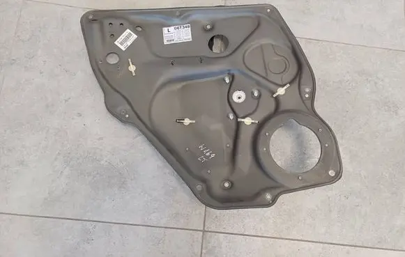 Mercedes-Benz A W169 Rear door window regulator with motor A1697301379