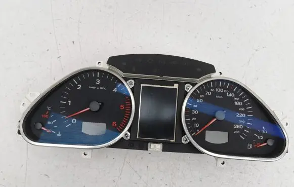 Audi A6 S6 C6 4F Speedometer (instrument cluster) 5540007312 5550007301