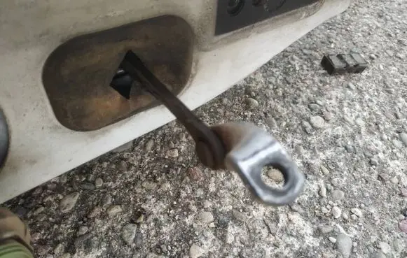 Renault Espace III Front door check strap stopper 