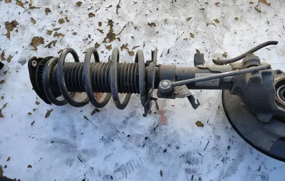 Ford Focus Front shock absorber with coil spring 