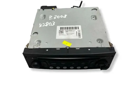 Peugeot 3008 I Radio/CD/DVD/GPS head unit 98041625XT01 10R0311096 PSA655110