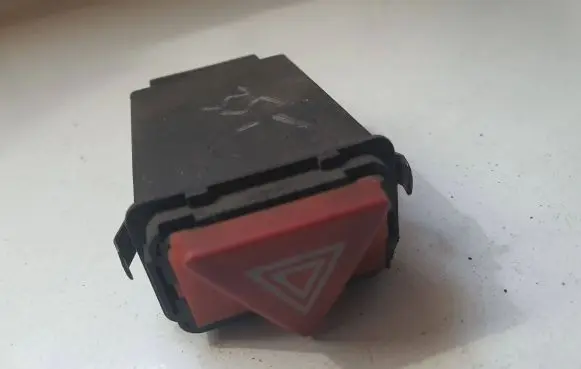 Audi A8 S8 D2 4D Hazard light switch 4D0941509D PA6G30J PA6G30