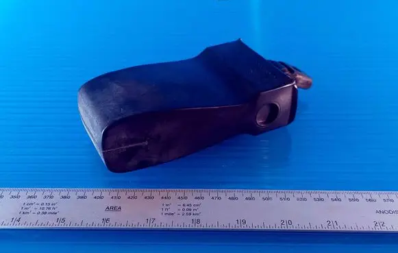 Skoda Superb B6 (3T) Rear door check strap stopper 3T0839249
