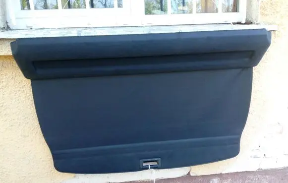 Parcel shelf load cover