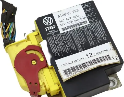 Volkswagen PASSAT B6 Airbag control unit/module 3C0909605J 391130