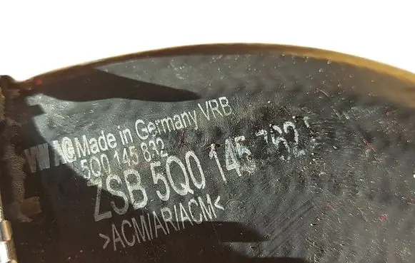 Audi A3 S3 8V Intercooler hose/pipe 5Q0145832
