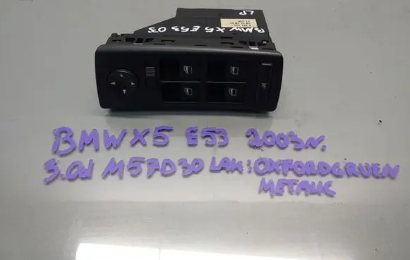 BMW X5 E53 Quarter vent window switch 