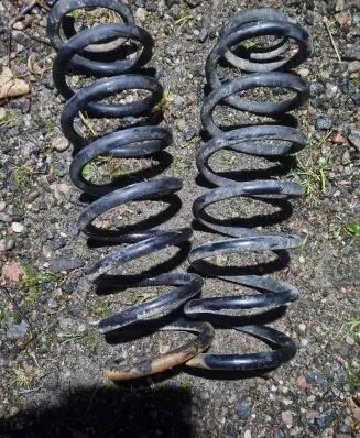 Mercedes-Benz A W168 Rear shock absorber with coil spring 