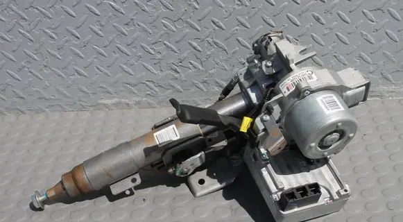 Steering wheel axle