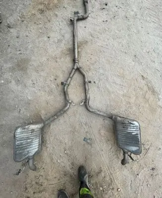 Mercedes-Benz CLS C218 X218 Muffler/silencer 