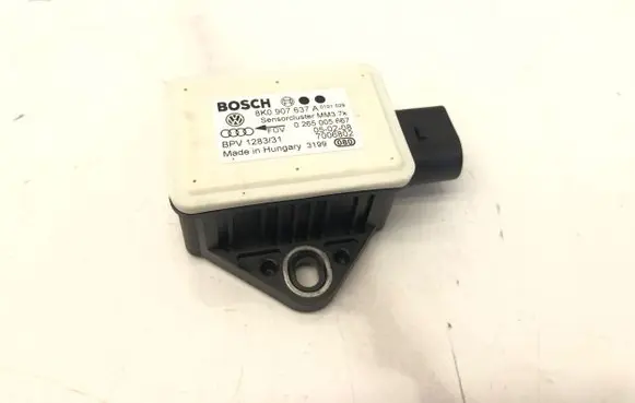 Audi A4 S4 B8 8K ESP acceleration yaw rate sensor 8K0907637A 0265005667 7906802