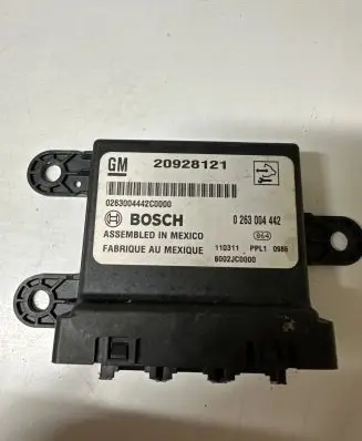 Opel Astra J Parking PDC control unit/module 20928121