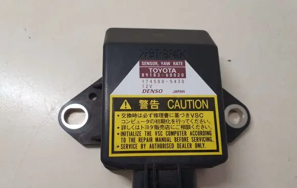 Lexus IS 220D-250-350 ESP acceleration yaw rate sensor 8918360020