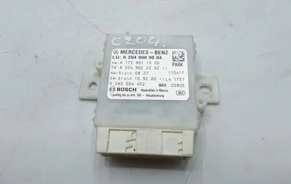 Mercedes-Benz C W204 Parking PDC control unit/module A2049009004 A1729011300 A2049022202