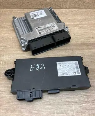 BMW 1 E82 E88 Engine ECU kit and lock set 7809000 9147195