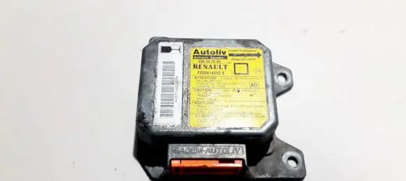 Renault Megane I Airbag control unit/module 550347500 7700414090e