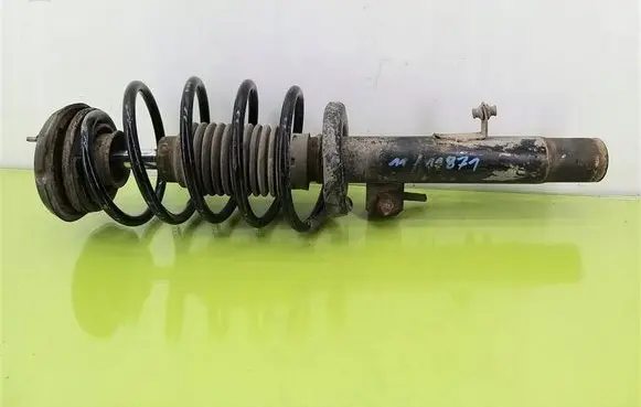 Front shock absorber with coil spring