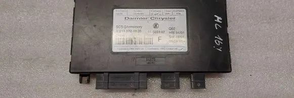 Mercedes-Benz ML W164 Seat control module A2118704926