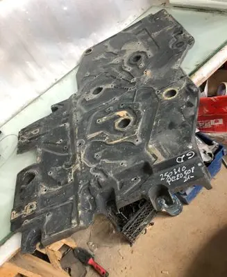 Peugeot 508 II Rear underbody cover/under tray 9810609380