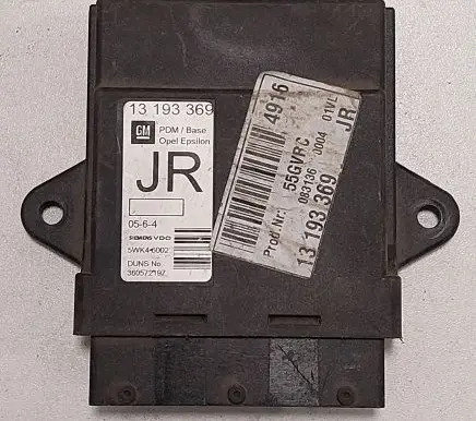 Opel Zafira A Door control unit/module 5WK46002 360572197 13193369