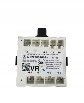 Mercedes-Benz C AMG W205 Door control unit/module A2229001614