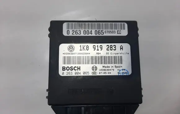 Volkswagen Golf V Parking PDC control unit/module 1K0919283A