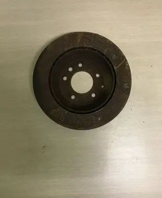 Porsche Cayenne (9PA) Rear brake disc
