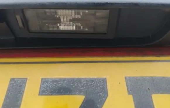 Renault Modus Number plate light