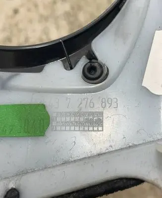 BMW 4 F32 F33 (B) pillar trim (top) 7276893