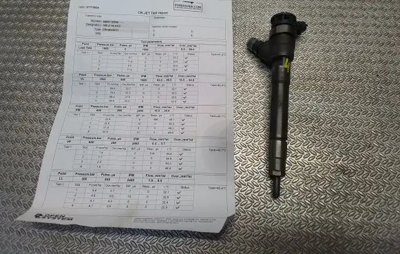 Renault Trafic III (X82) Fuel injector 0445110569