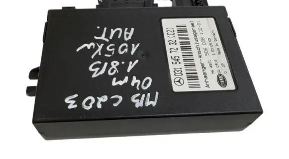 Mercedes-Benz C W203 Tow bar trailer control unit/module 0315457232 5DS00810201