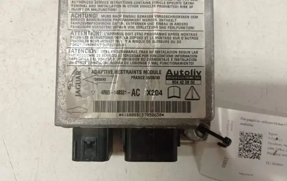 Jaguar S-Type Airbag control unit/module 4R8314B321AC