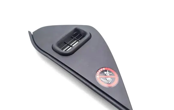 Dashboard side end trim