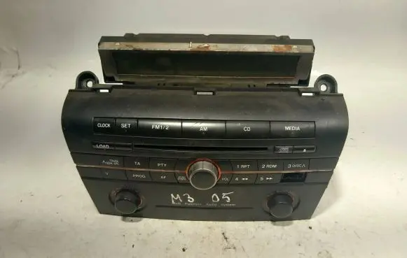 Mazda 3 I Radio/CD/DVD/GPS head unit BR2D66AR0 05B1B69458 14794018