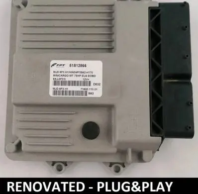 Fiat Fiorino Engine control unit/module 51812866 7160011301 MJD6F3AC