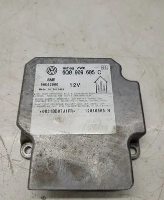 Volkswagen PASSAT B5.5 Airbag control unit/module 6Q0909605C 12010505 5WK42900