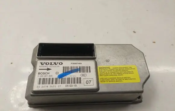 Volvo S60 Airbag control unit/module 0285001655 P30667469 050078060107