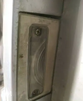Number plate light