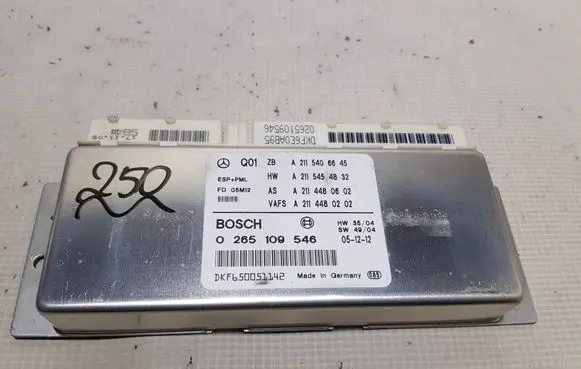 Mercedes-Benz E W211 ABS control unit/module 2115406645DD A2115406645