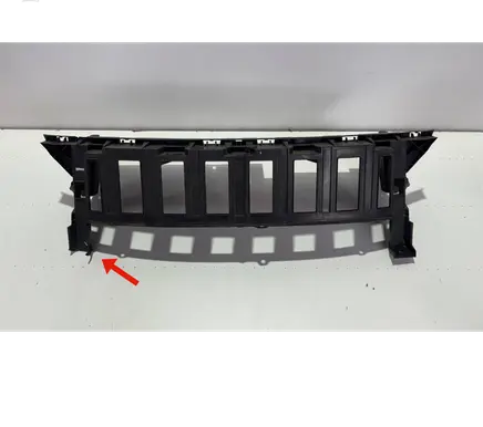 Peugeot 3008 II Front bumper support beam 9810634677