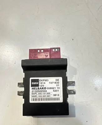BMW 5 F10 F11 Fuel injection pump control unit/module 7371832 558921