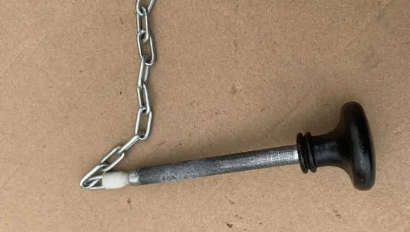 Mercedes-Benz W123 Hand brake release handle 