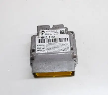 Volkswagen Touareg II Airbag control unit/module 7P0959655C 0285011201