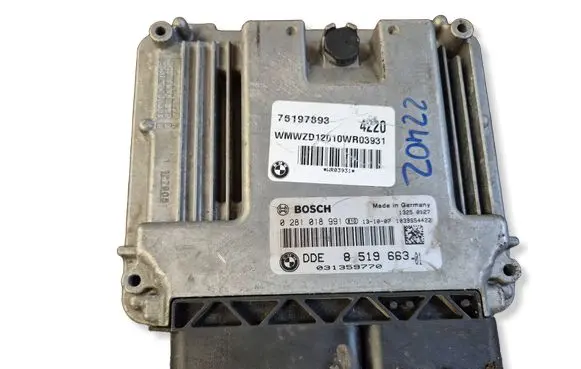Mini One - Cooper Coupe R56 Engine control unit/module 0281018991 8519663 031359770