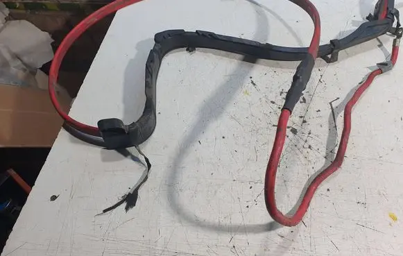 BMW 5 E60 E61 Positive cable (battery) 6927706 66405910 50503149