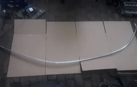 Mercedes-Benz C W204 Roof trim bar molding cover A2046902280 5689